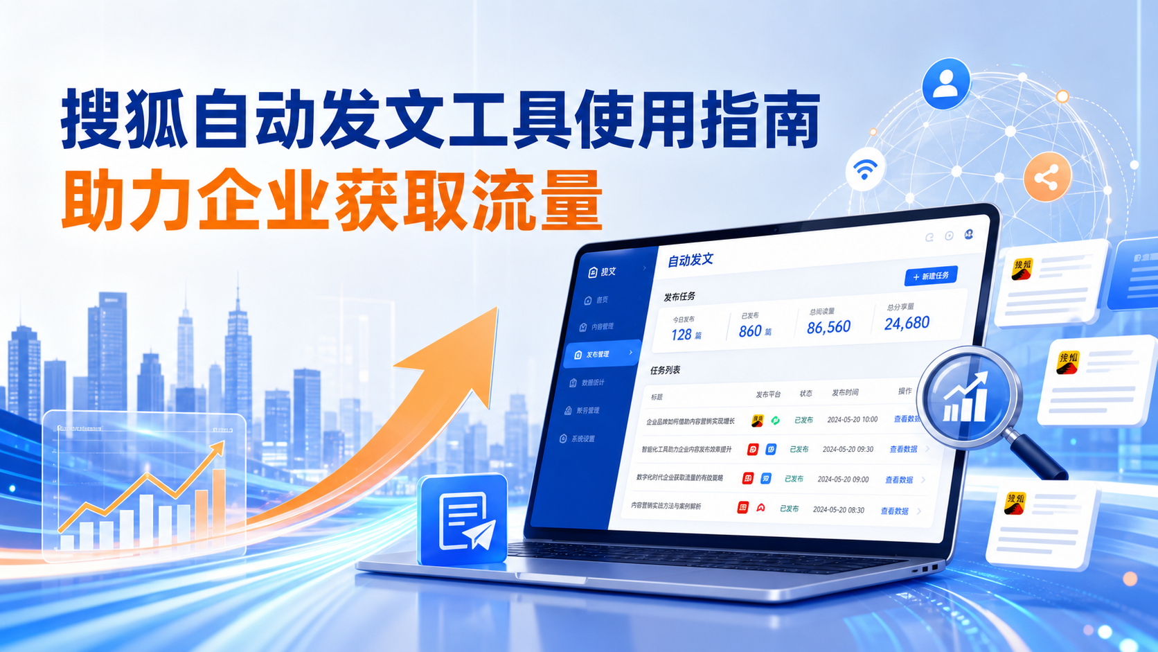 搜狐自动发文工具的使用指南：助力延边企业获取流量